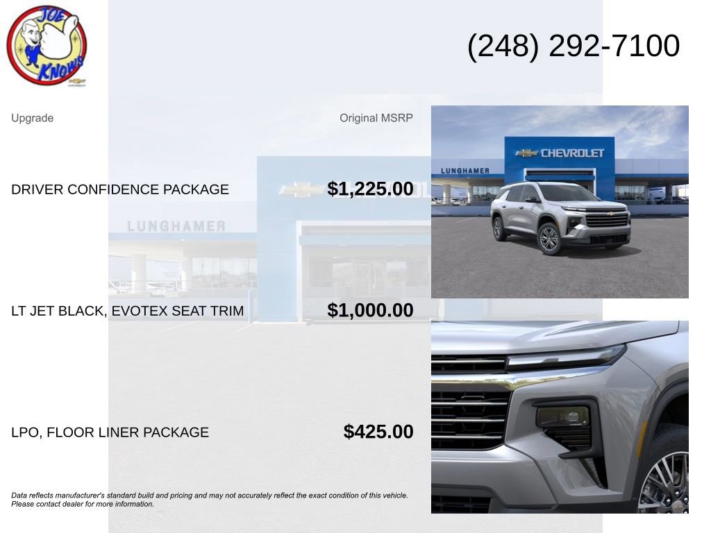 New 2026 Chevrolet Traverse LT w/ Driver Confidence Package FWD image 5
