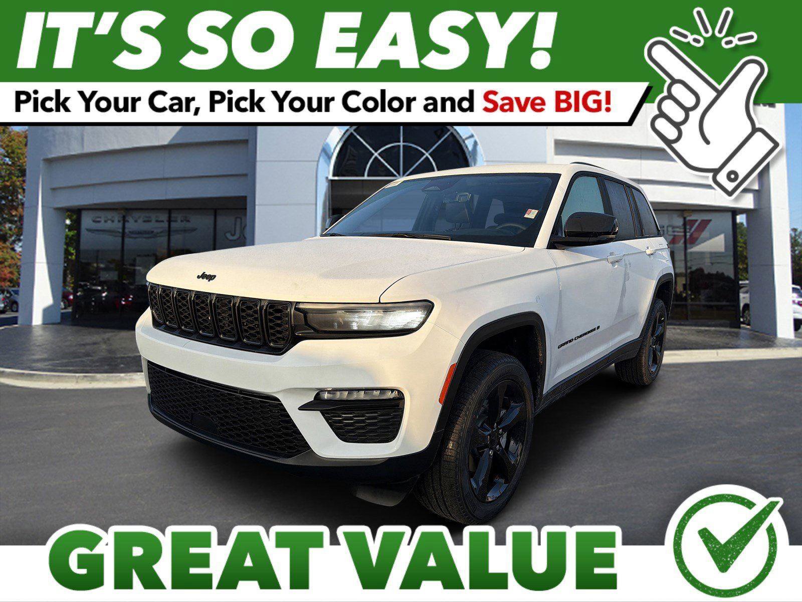 New 2025 Jeep Grand Cherokee Limited w/ Black Appearance Package