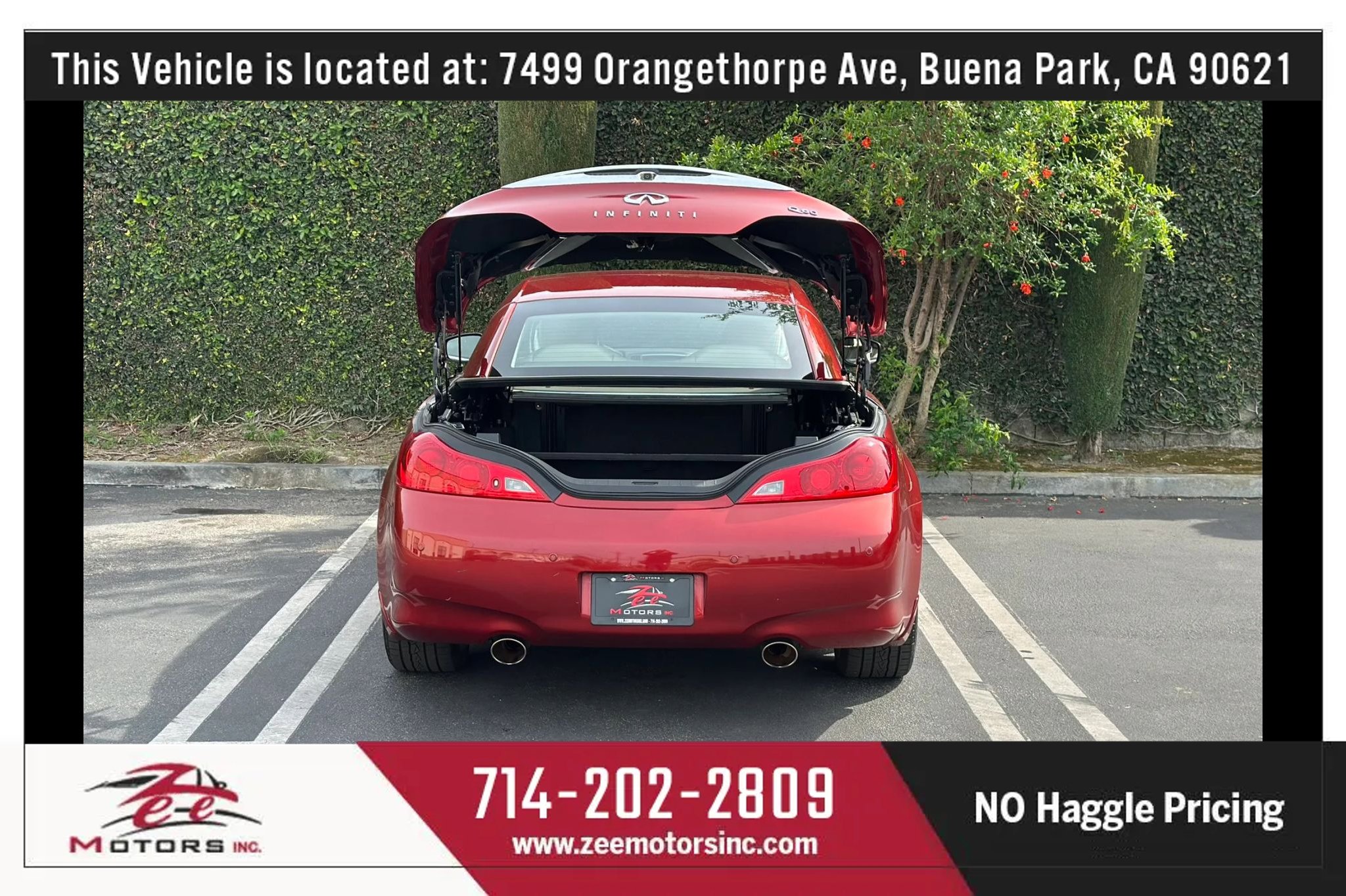 Used 2014 INFINITI Q60 Convertible w/ Premium Package image 11