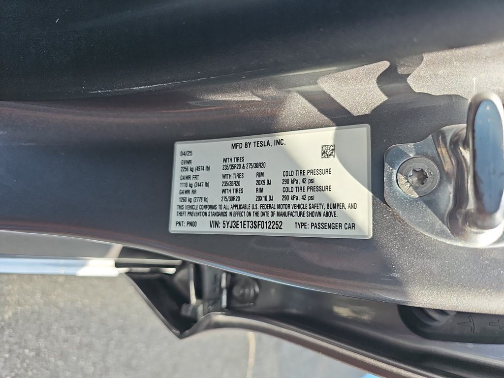 Used 2025 Tesla Model 3 Performance AWD/4WD image 33