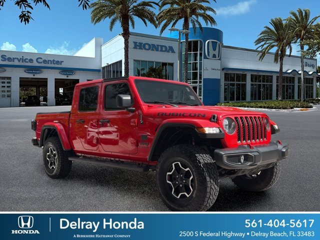 Used 2022 Jeep Gladiator Rubicon w/ Cold Weather Group AWD/4WD image 1