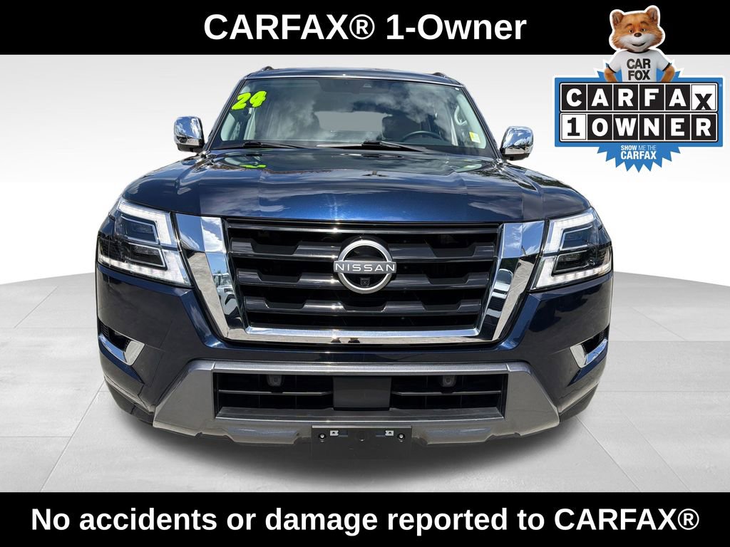 Used 2024 Nissan Armada Platinum w/ Captain's Chairs Package RWD video 2