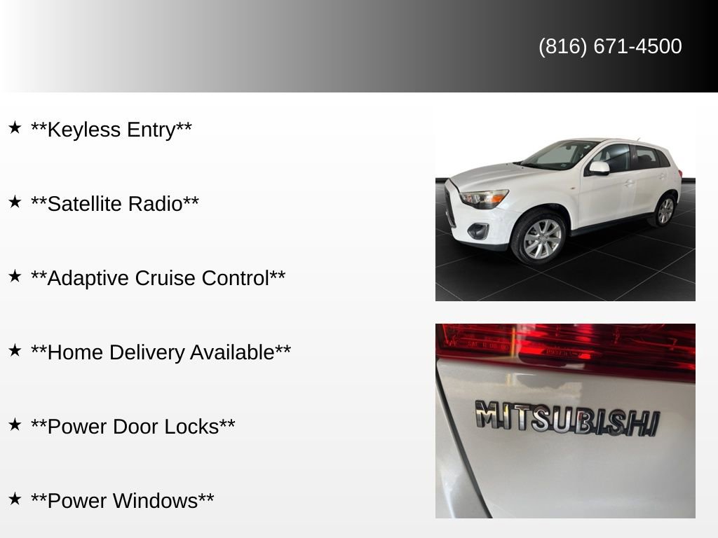 Used 2015 Mitsubishi Outlander Sport ES image 76