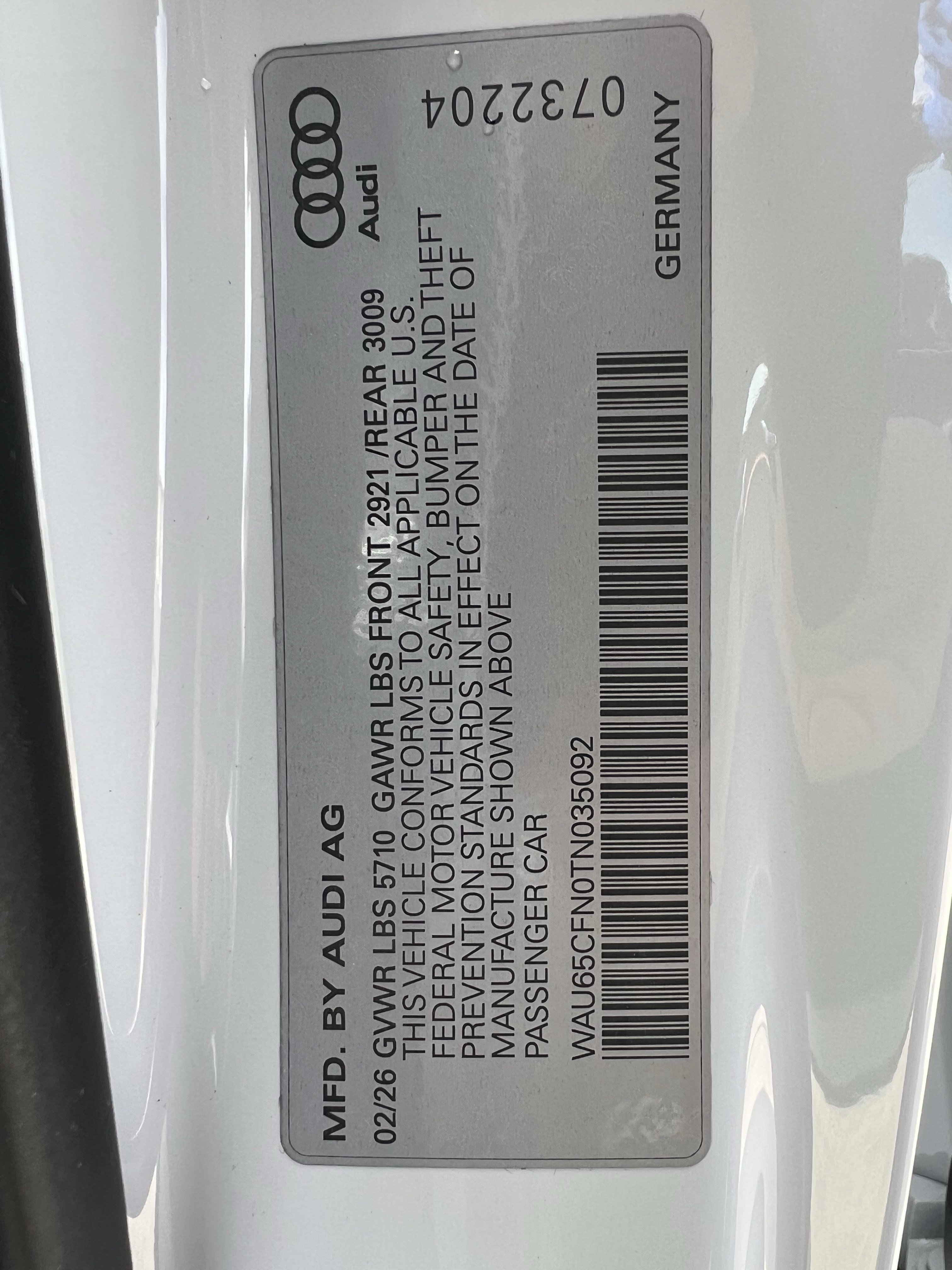 Certified 2026 Audi A6 Prestige AWD/4WD image 37