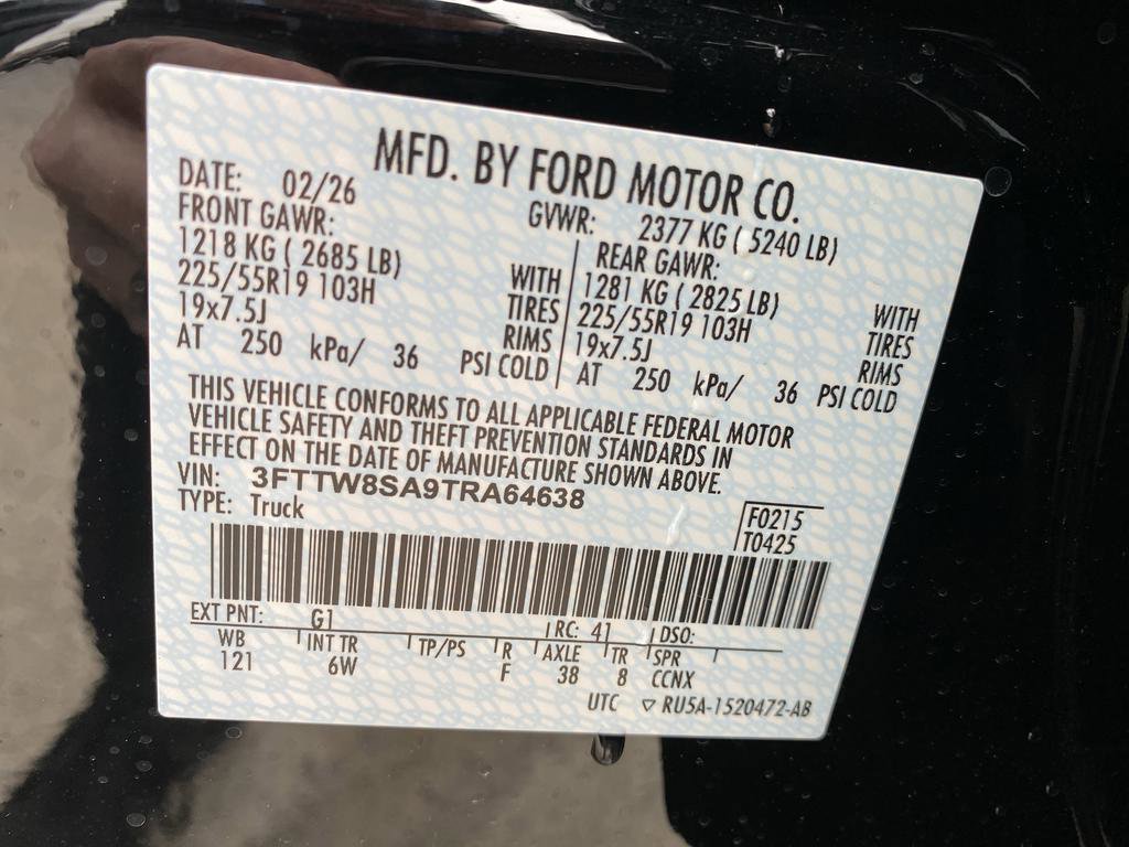 New 2026 Ford Maverick Lariat w/ Black Appearance Package image 52