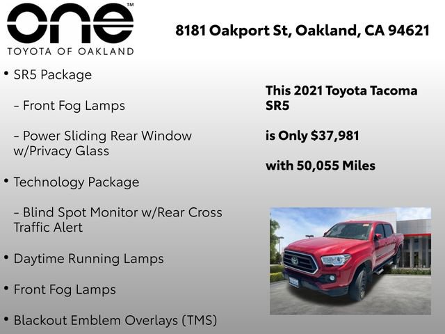 Used 2021 Toyota Tacoma SR5 w/ Technology Package AWD/4WD image 9
