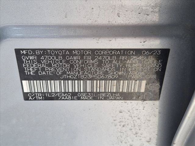 Used 2023 Lexus IS 350 F Sport w/ Navigation Package RWD image 26