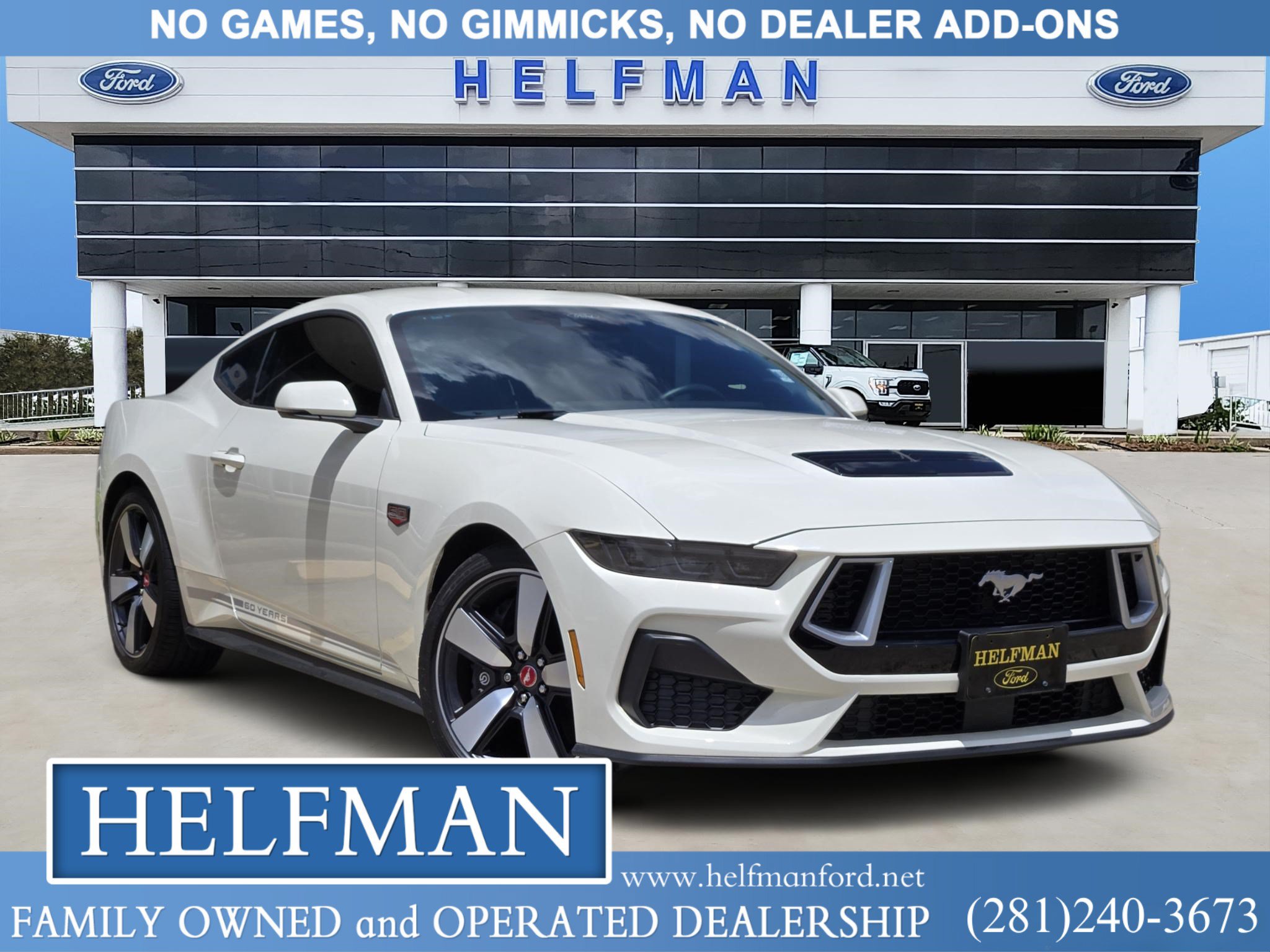 Used 2025 Ford Mustang GT Premium w/ 60th Anniversary Package RWD video 1