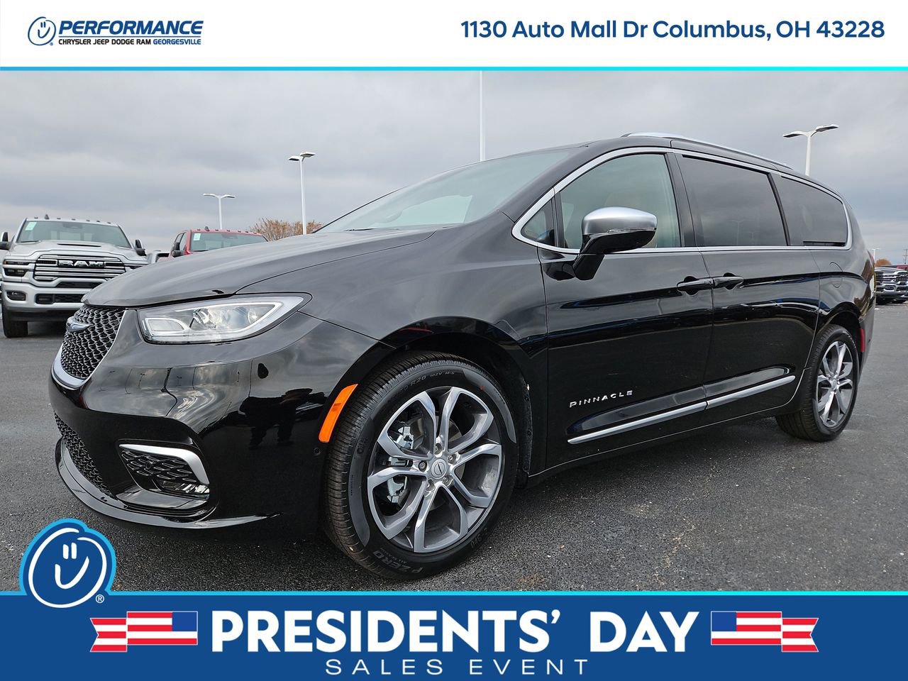 New 2026 Chrysler Pacifica Pinnacle w/ Trailer Tow Group image 3