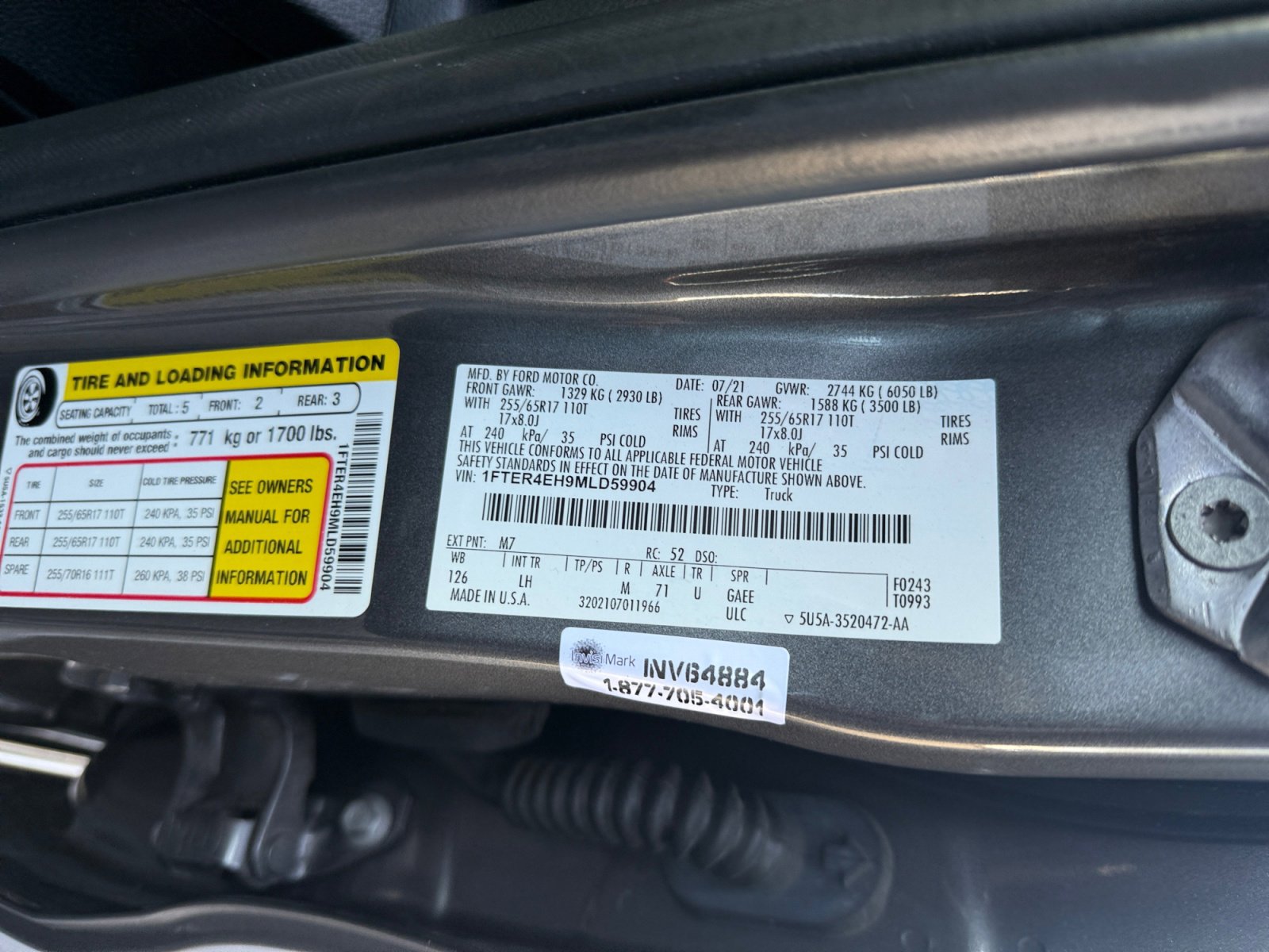 Used 2021 Ford Ranger XLT image 23