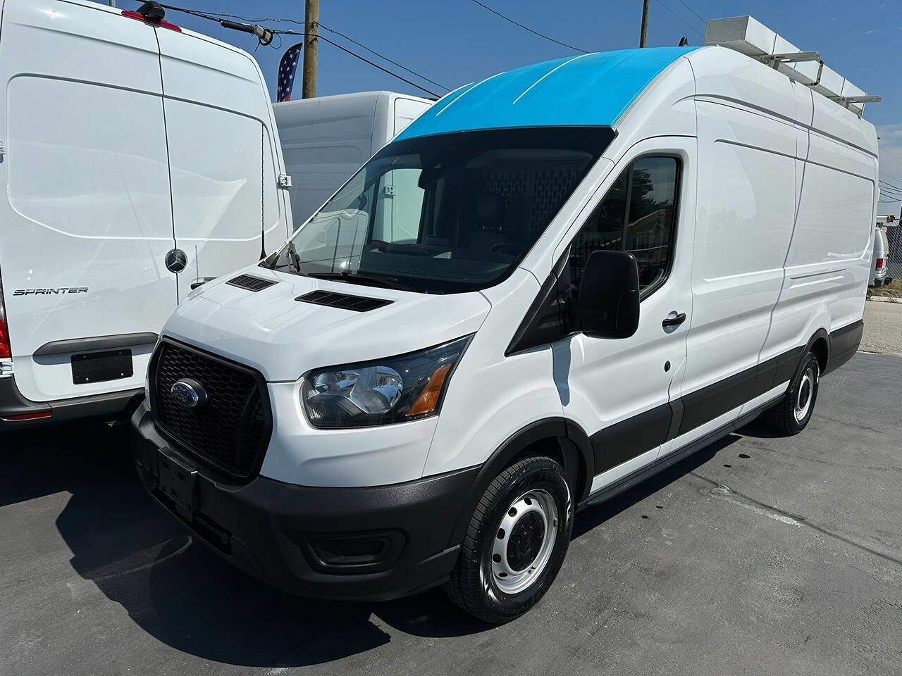 Used 2021 Ford Transit 350 148 High Roof Extended image 30