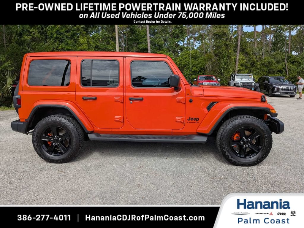 Used 2023 Jeep Wrangler Unlimited Sahara AWD/4WD image 2