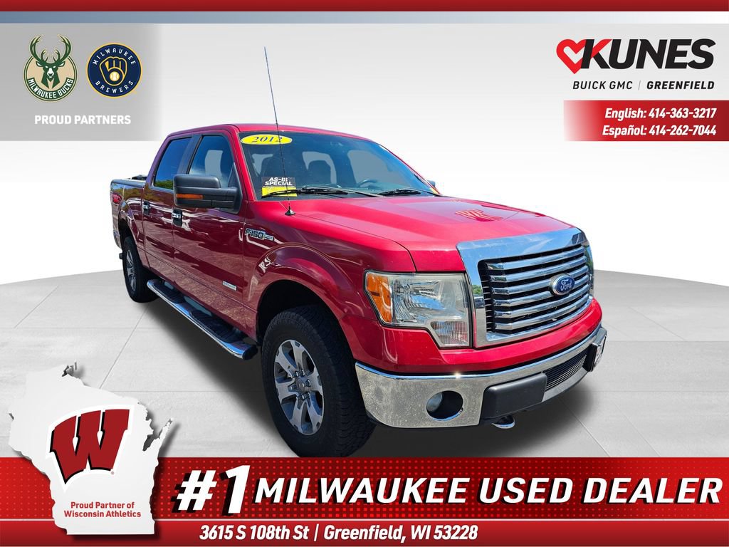 Used 2012 Ford F150 XLT w/ XLT Chrome Pkg AWD/4WD image 1
