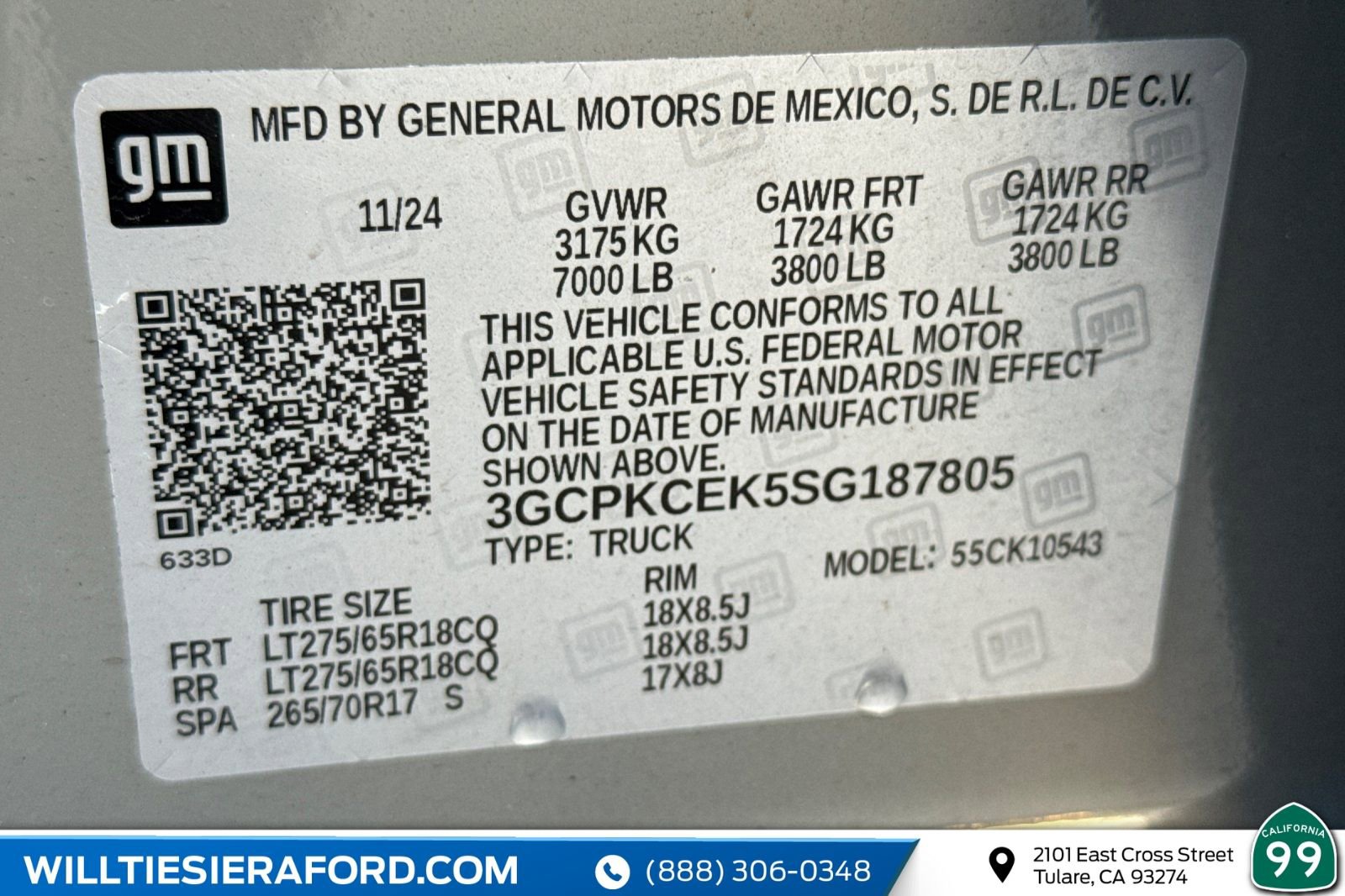 Used 2025 Chevrolet Silverado 1500 Custom Trail Boss image 13