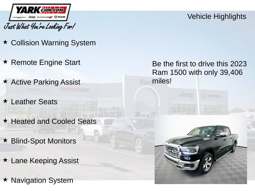 Certified 2023 RAM 1500 Laramie AWD/4WD image 13