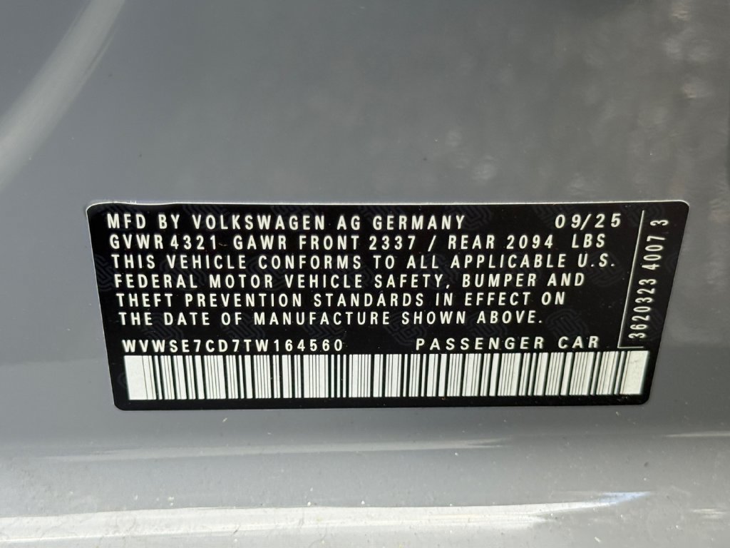 New 2026 Volkswagen GTI SE FWD image 29