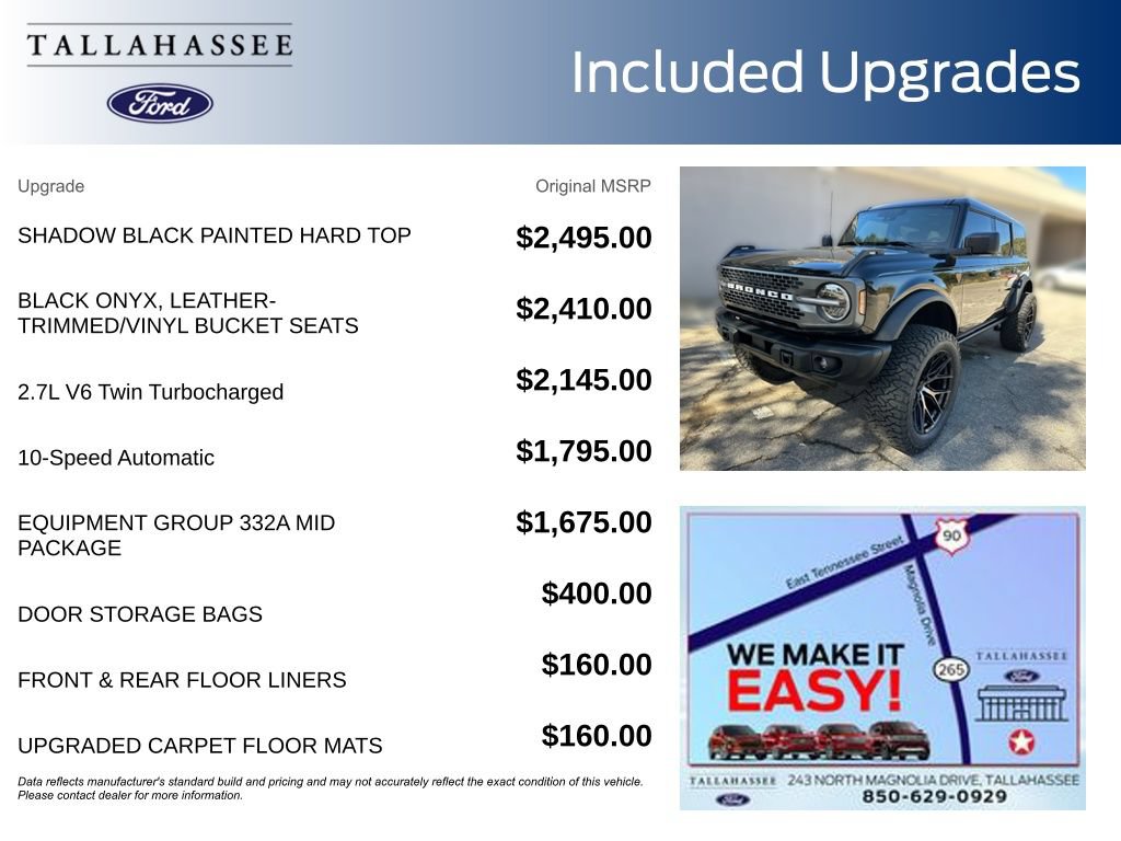 New 2025 Ford Bronco Badlands AWD/4WD image 3