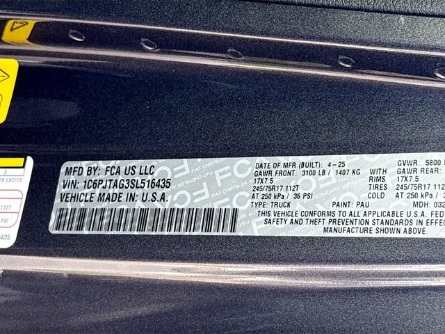 Used 2025 Jeep Gladiator Sport AWD/4WD image 30