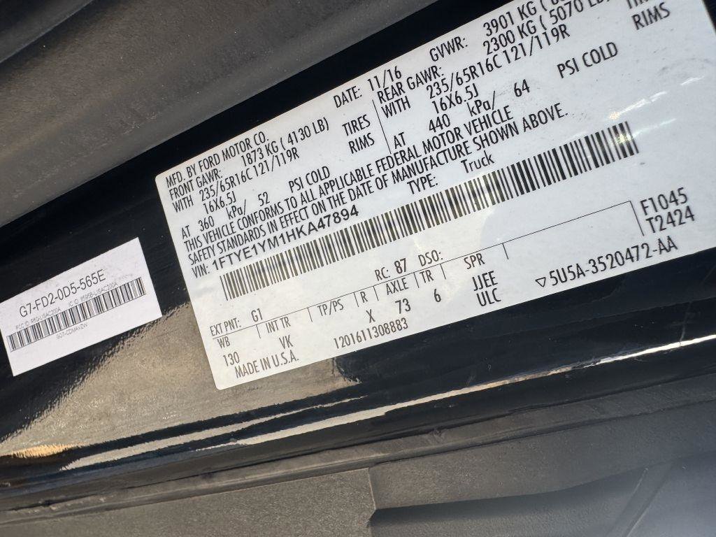 Used 2017 Ford Transit 150 150 Van Low Roof w/ Exterior Upgrade Package image 16