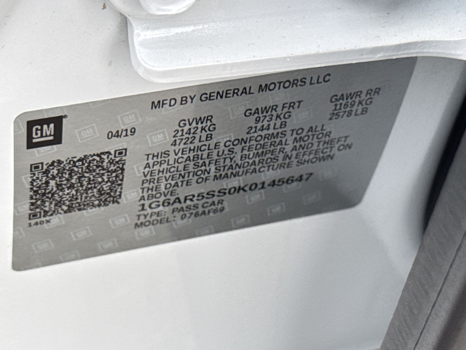 Used 2019 Cadillac CTS Luxury RWD image 29