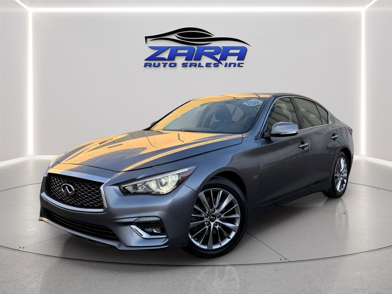 Used 2018 INFINITI Q50 Luxe w/ Essential Package (3.0T Luxe)