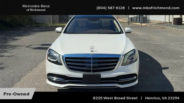 Used 2018 Mercedes-Benz S 450 4MATIC Sedan image 5