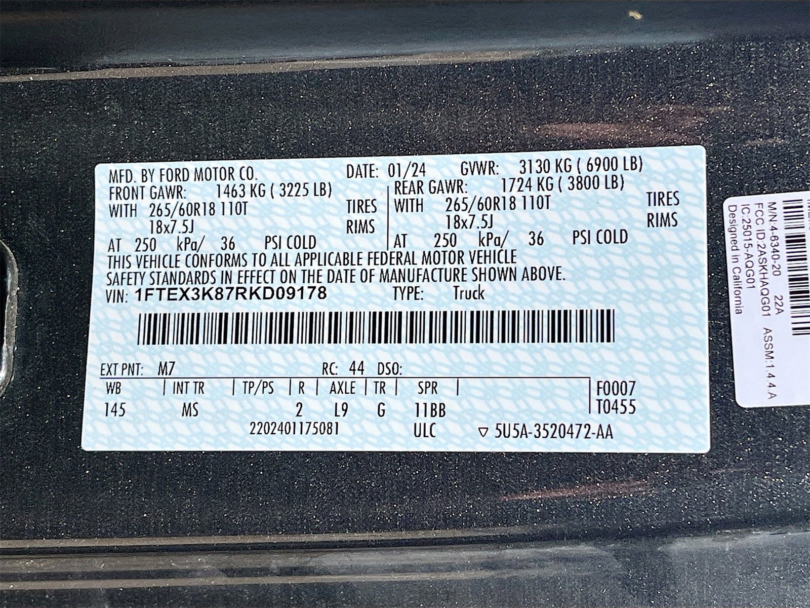 Used 2024 Ford F150 XLT w/ Tow/Haul Package image 30