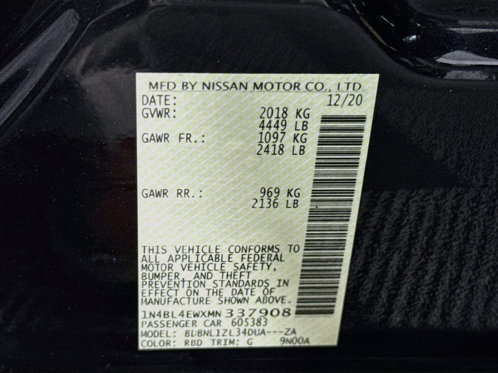 Used 2021 Nissan Altima 2.5 SL AWD/4WD image 33