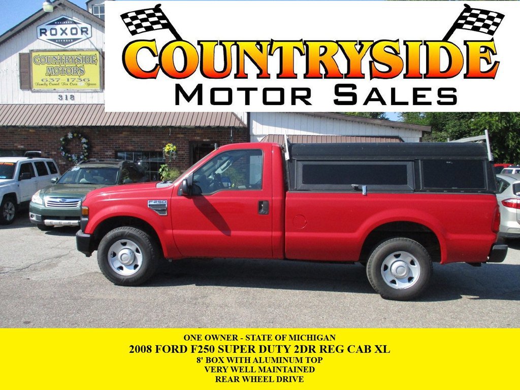 Used 2008 Ford F250 2WD Regular Cab Super Duty image 1