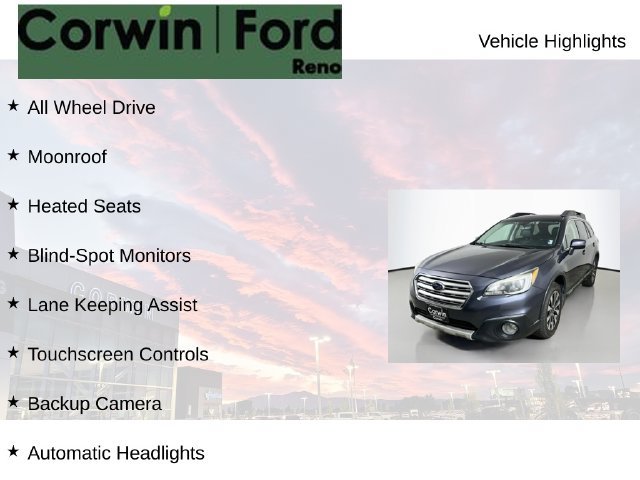 Used 2016 Subaru Outback 2.5i Limited AWD/4WD image 6