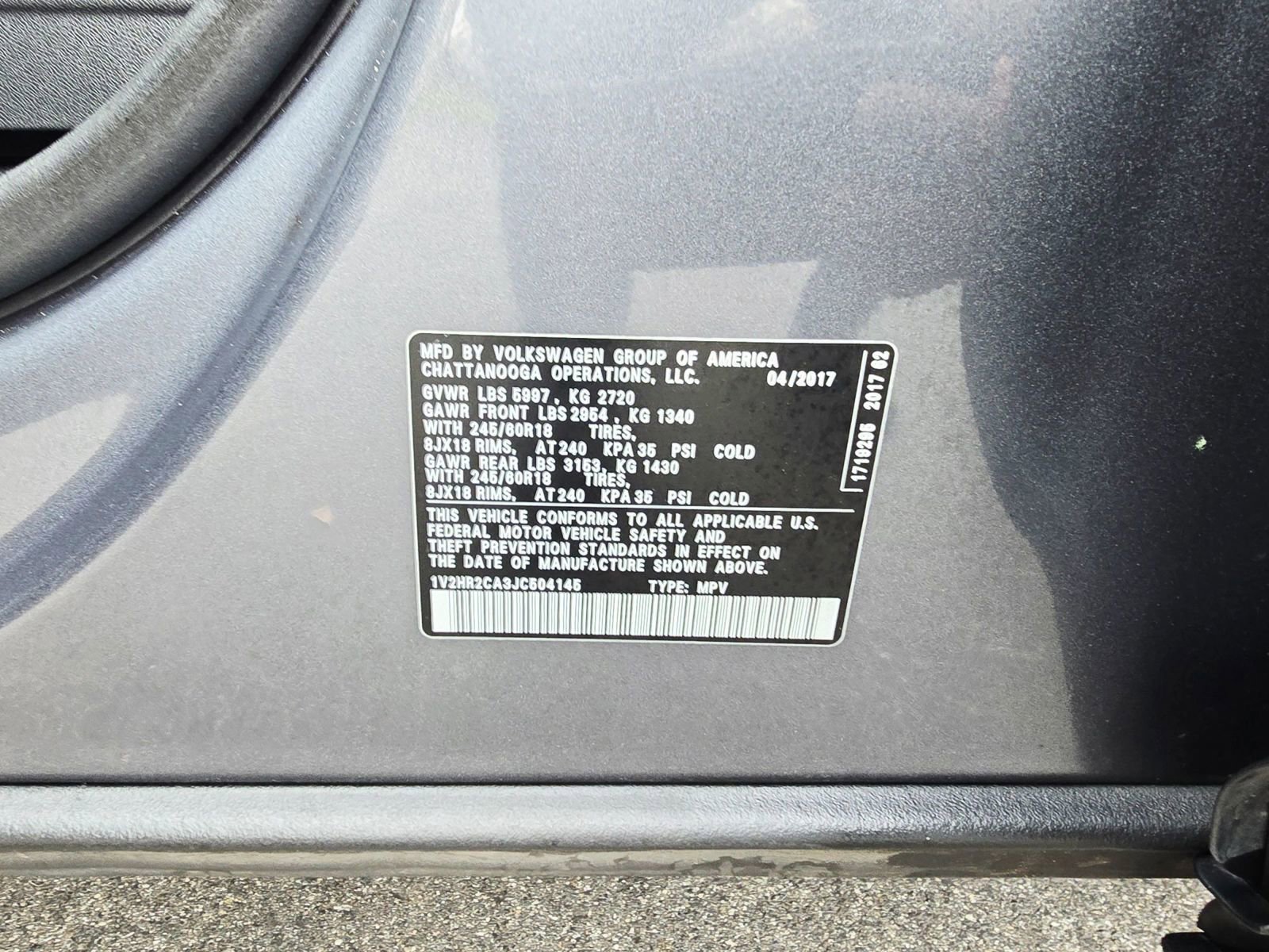 Used 2018 Volkswagen Atlas Launch Edition image 49