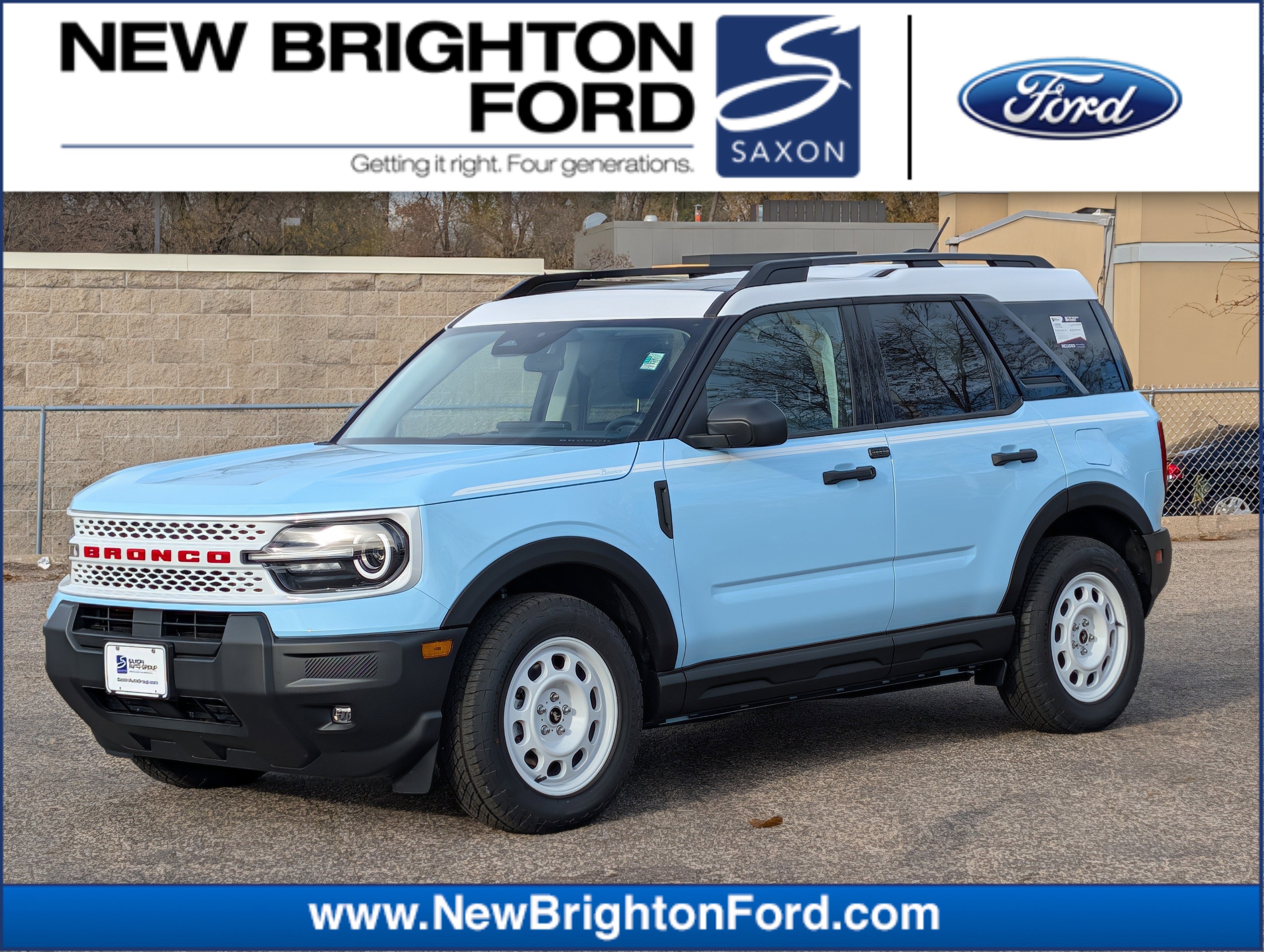 New 2025 Ford Bronco Sport Heritage w/ Convenience Package