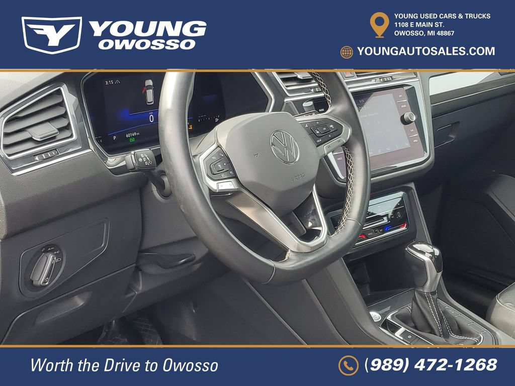 Used 2022 Volkswagen Tiguan SE w/ Panoramic Sunroof Package AWD/4WD image 9