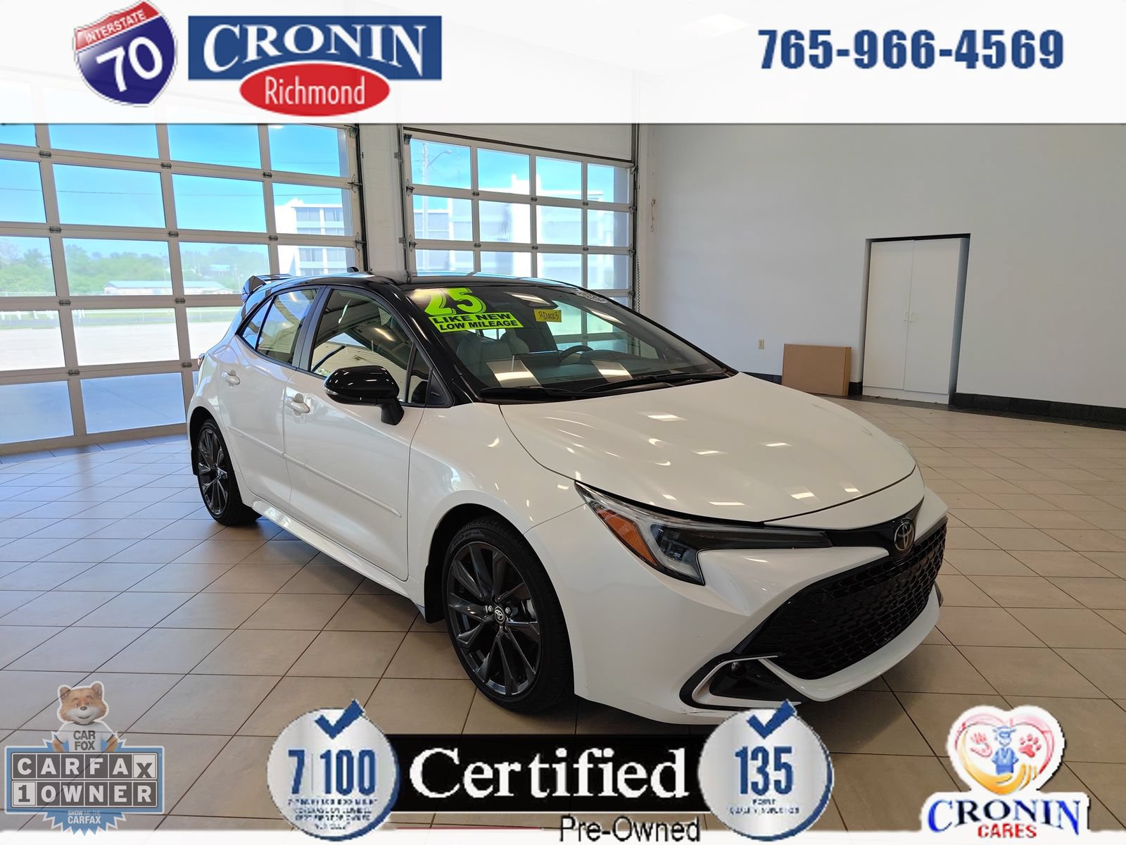 Used 2025 Toyota Corolla XSE FWD image 1