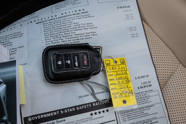 Used 2019 Lexus RX 350 AWD w/ Premium Package image 73