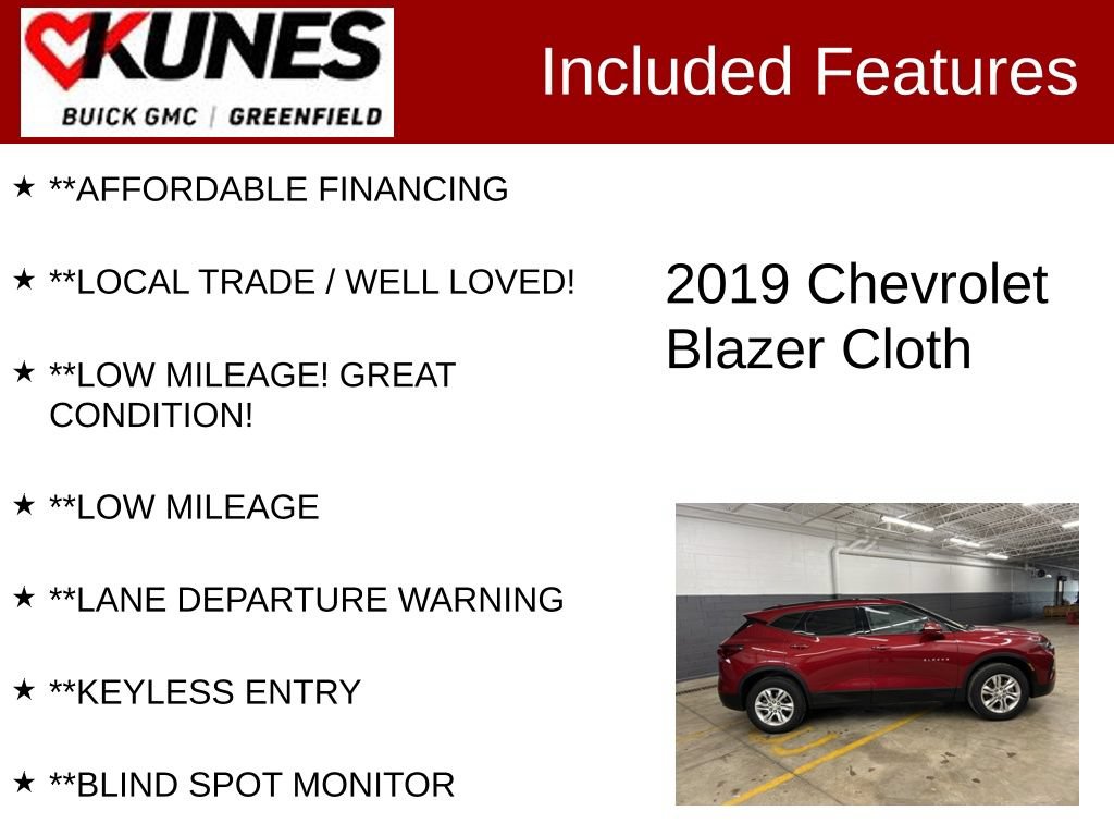 Used 2019 Chevrolet Blazer LT FWD image 3