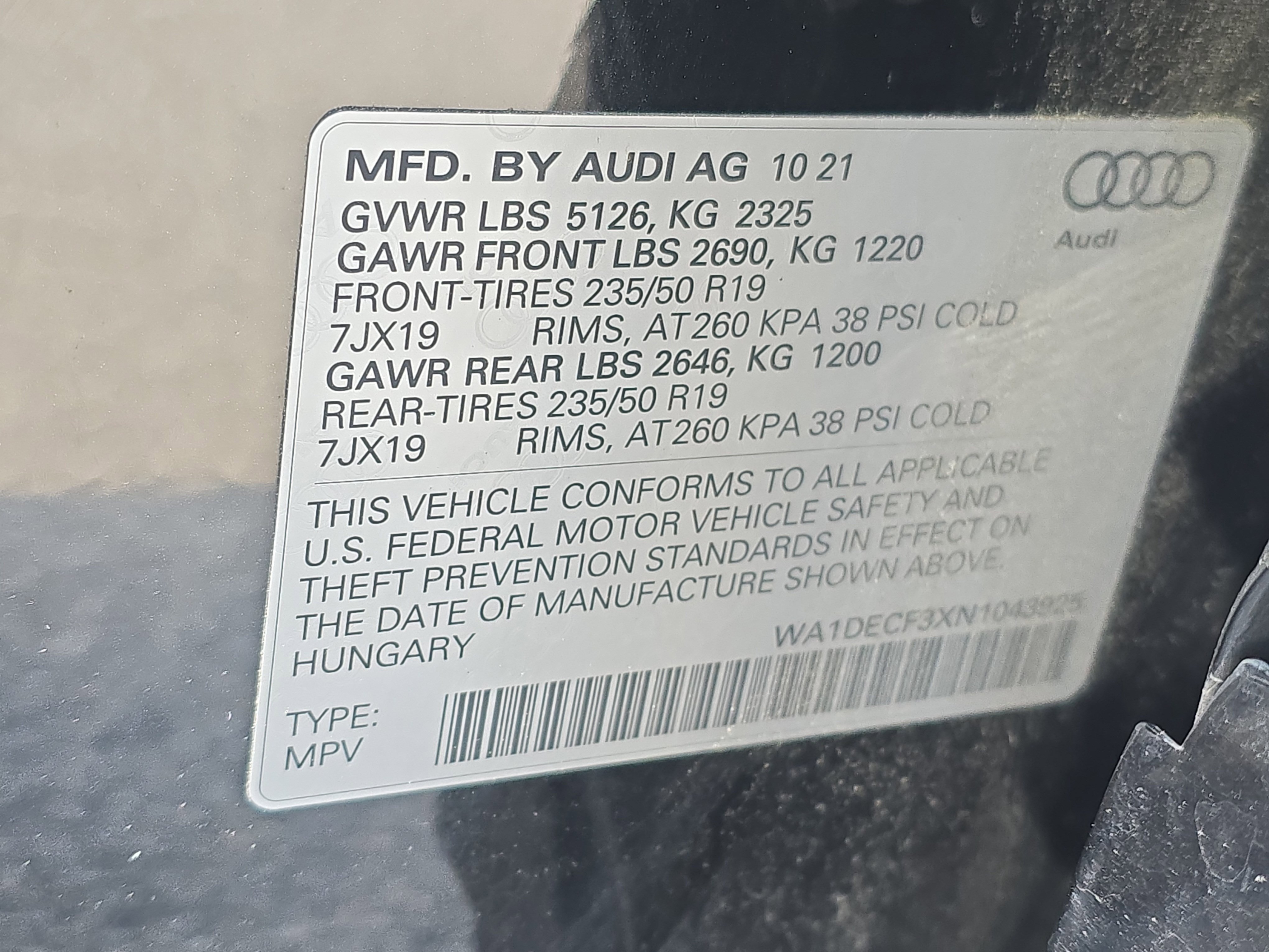 Used 2022 Audi Q3 2.0T Premium w/ Convenience Package AWD/4WD image 33