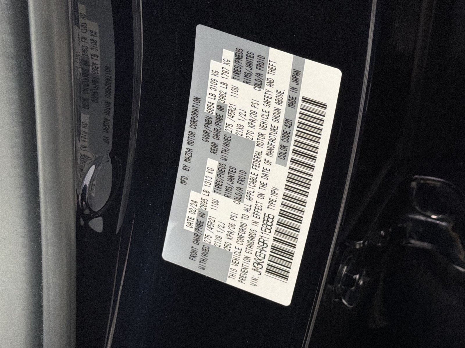 Used 2024 MAZDA CX-90 Plug-In Hybrid w/ Premium Plus AWD/4WD image 23