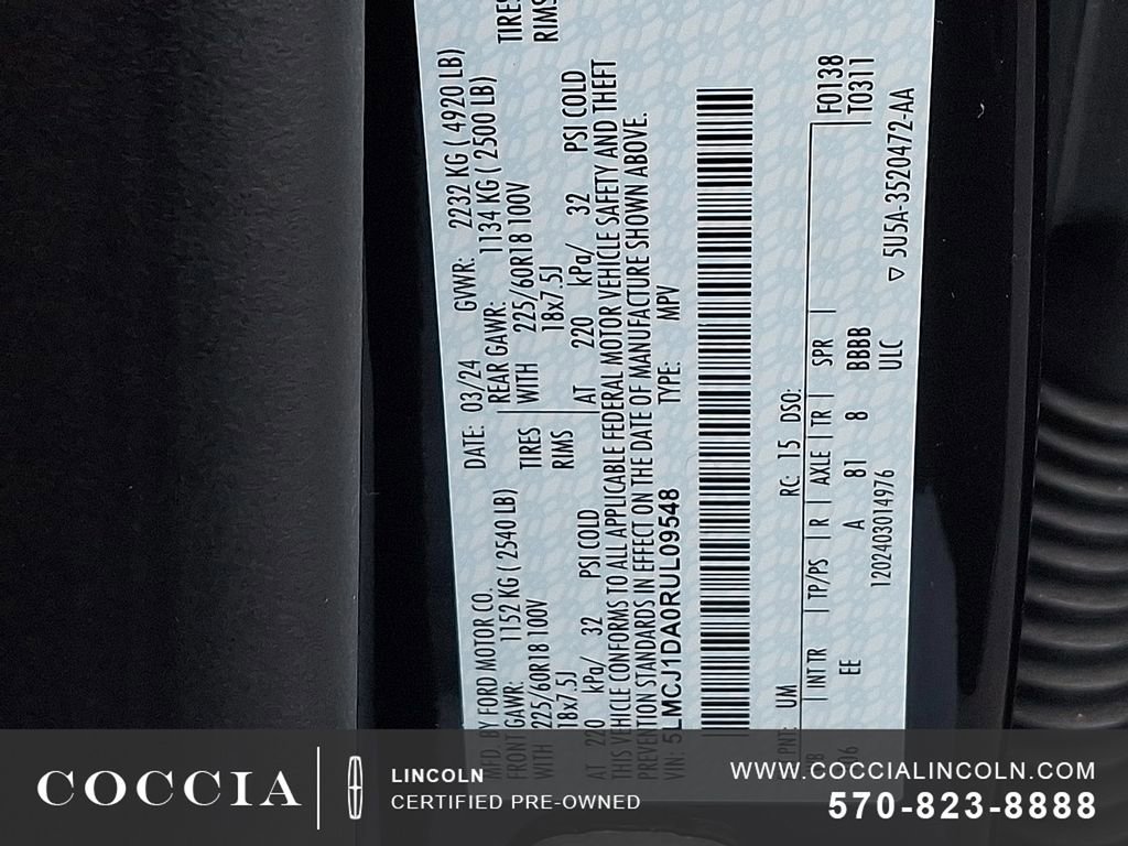 Used 2024 Lincoln Corsair AWD image 26