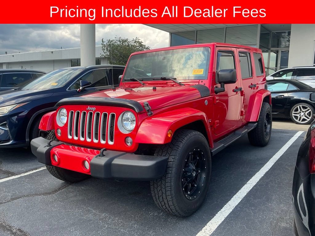 Used 2016 Jeep Wrangler Unlimited Sahara