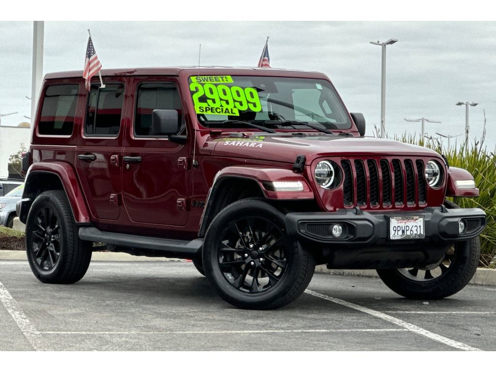 Used 2021 Jeep Wrangler Unlimited Sahara w/ Safety Group image 2