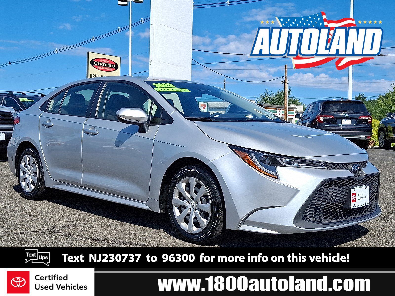 Certified 2022 Toyota Corolla LE