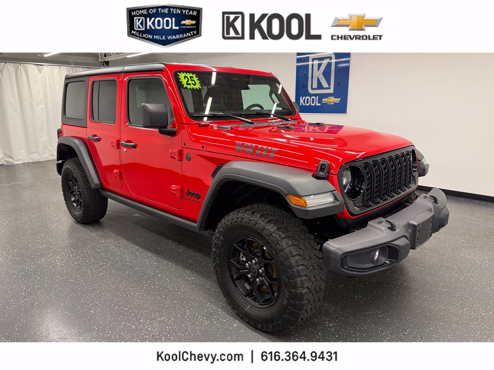 Used 2025 Jeep Wrangler Unlimited Sport AWD/4WD image 1