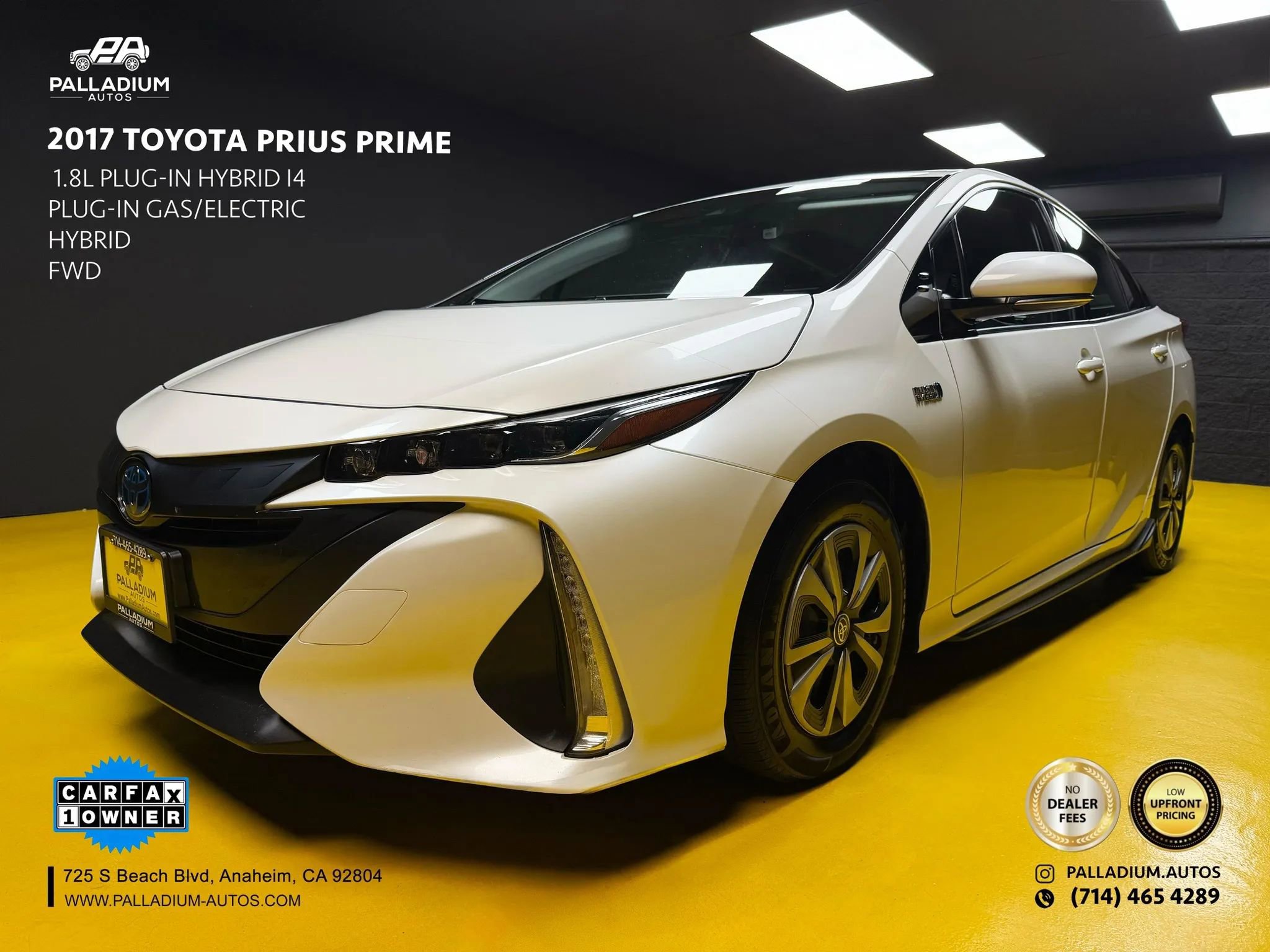 Used 2017 Toyota Prius Prime Premium w/ Preferred Accessory Package
