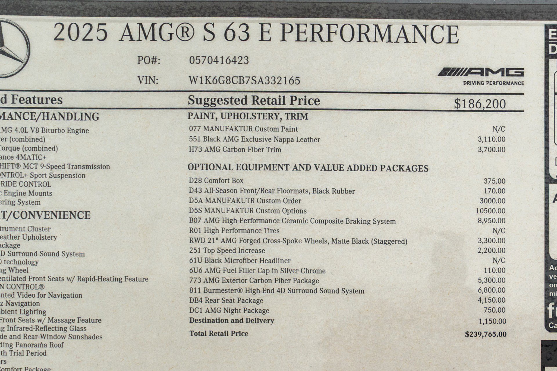 Used 2025 Mercedes-Benz S 63 AMG S image 25