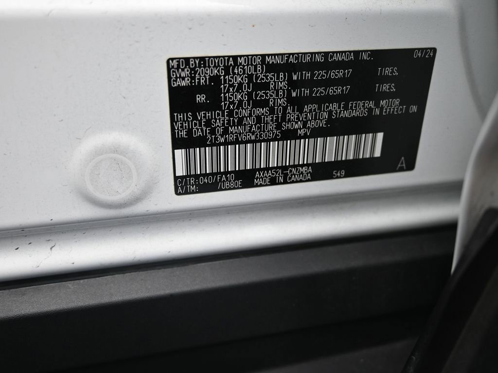Used 2024 Toyota RAV4 XLE w/ Convenience Package image 11