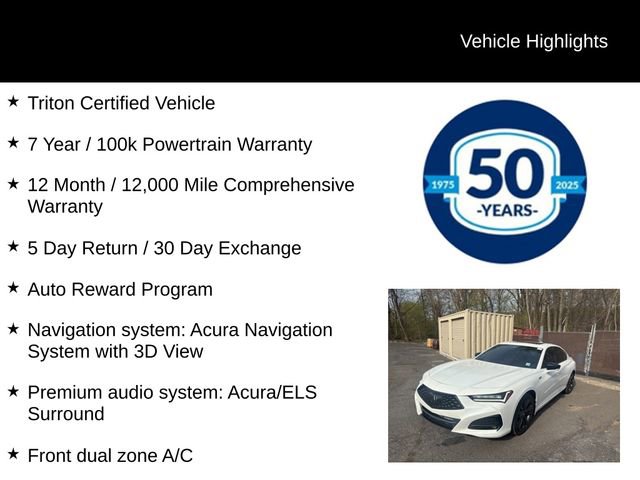 Used 2021 Acura TLX w/ A-SPEC Pkg image 5