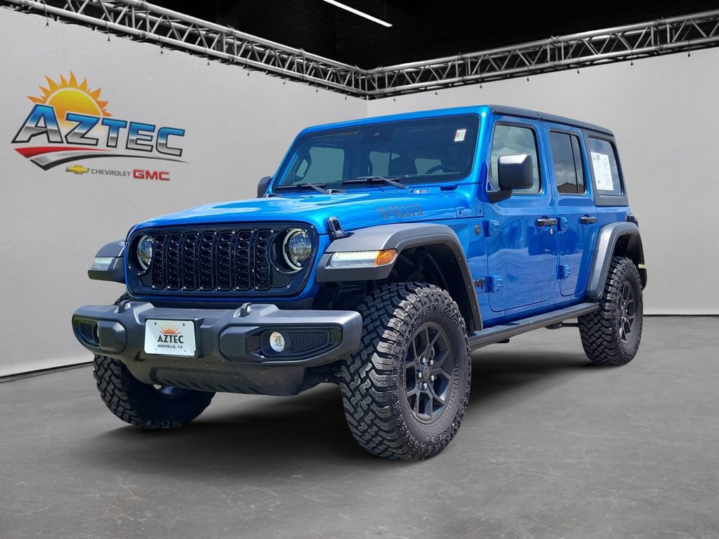 Used 2025 Jeep Wrangler Unlimited Sport AWD/4WD video 1