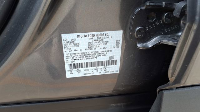 Used 2025 Ford Explorer Platinum w/ LUX Leather Package image 36