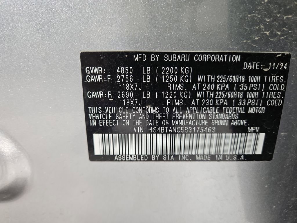 Certified 2025 Subaru Outback Limited image 32